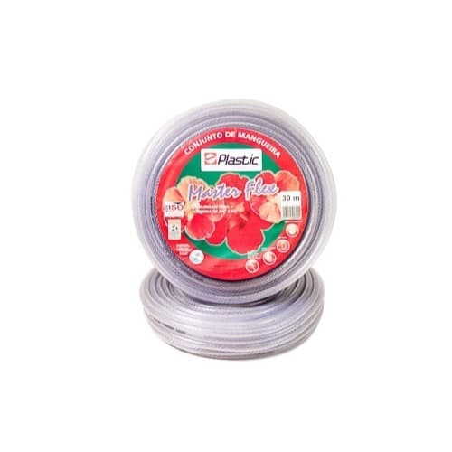 Mangueira Flex Jardim 20m Transparente Com Engates Rosca