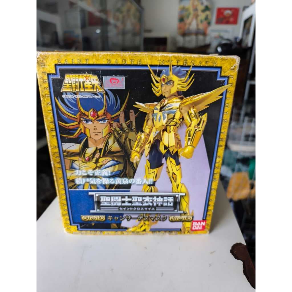Boneco Cavaleiros Do Zodíaco Cloth Myth 1.0 Câncer Máscara Da Morte Original Bandai