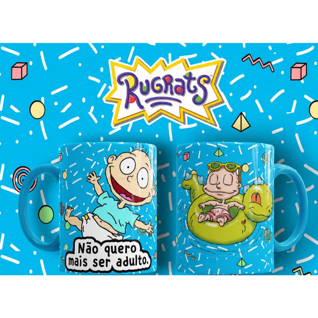 Caneca Personalizada Rugrats Os Anjinhos