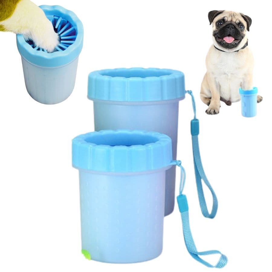 Limpa Patas Cães Cachorro Gatos Pet Animais Em Silicone - Lavador de Patinhas