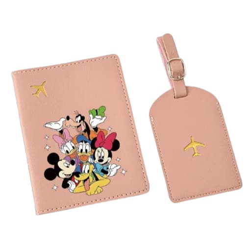 Porta Passaporte Disney + Tag De Mala