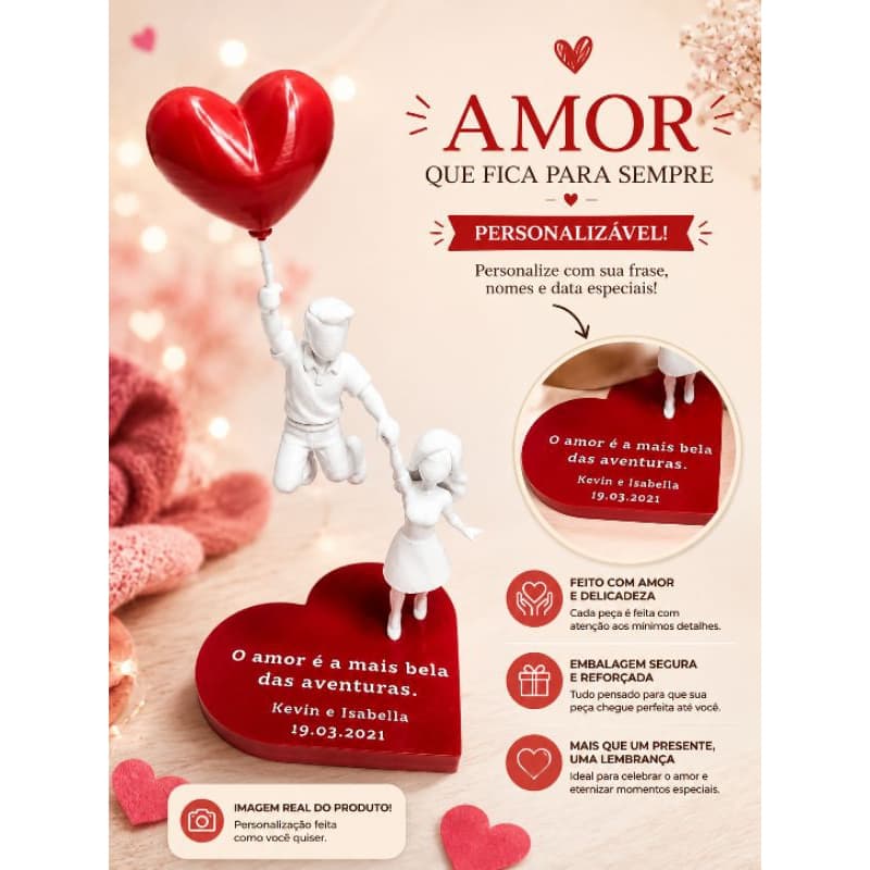Presente Romantico Personalizado