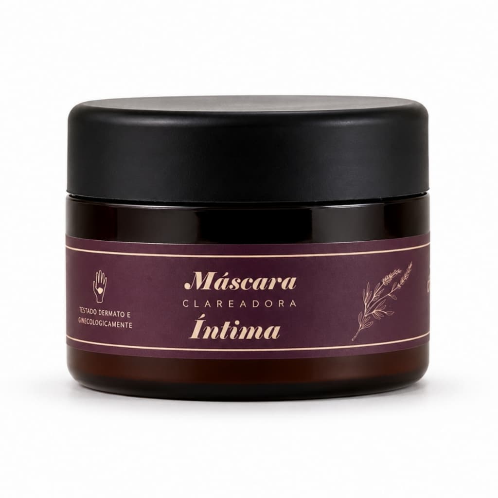 Máscara Clareadora Íntima | 40g | Clareamento, Renovação e Hidratação para Pele Sensível