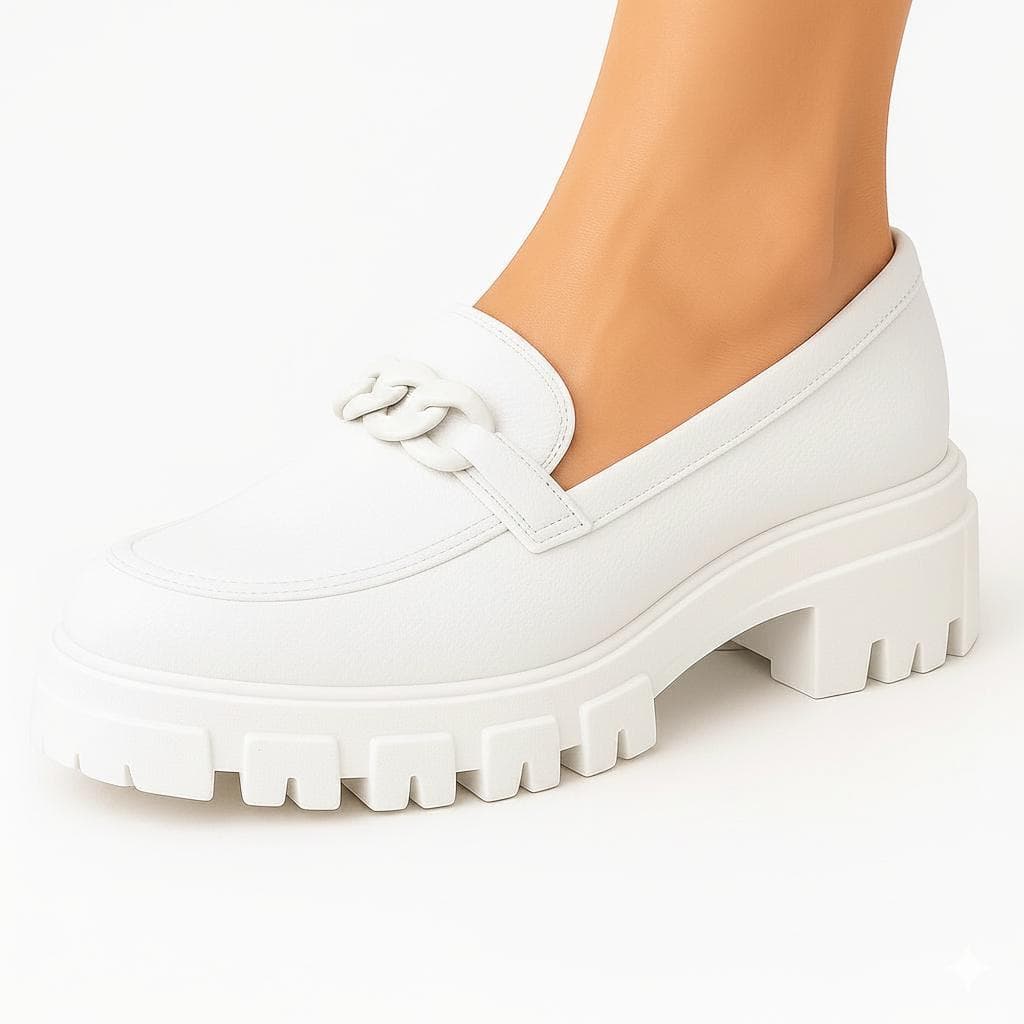 Mocassim Feminino Plataforma Fashion Confortável e Cheio de Estilo
