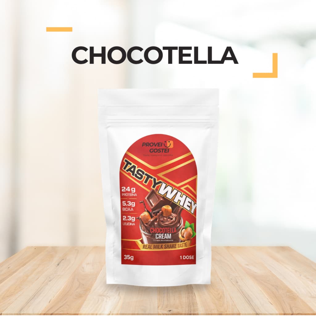 Tasty Whey - Chocotella - Sachê 35g | Suplemento Alimentar Proteico