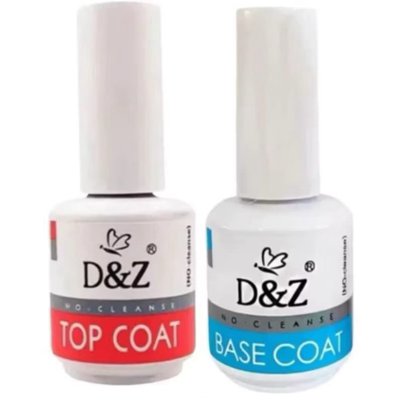 Kit finalizador Top Coat + Base Coat Acabamento Profissional