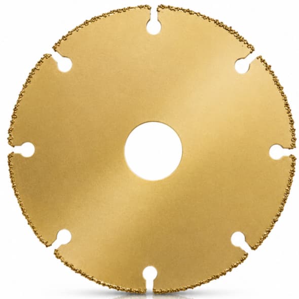 Disco Tungstênio para Madeira, Gesso, PVC, Fibra de vidro Ø110mm x 20 mm