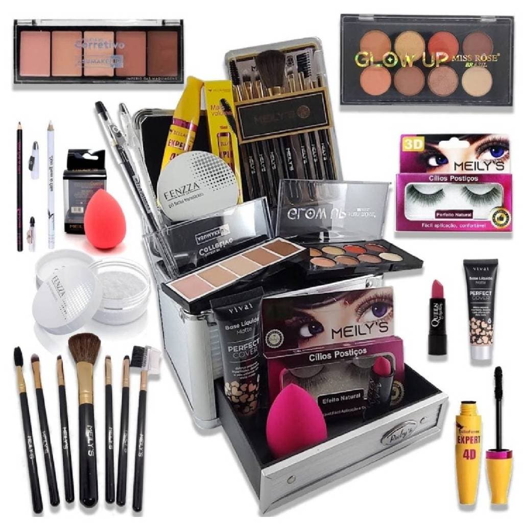 Maleta de Maquiagem, Kit de Maquiagem, Basic 2