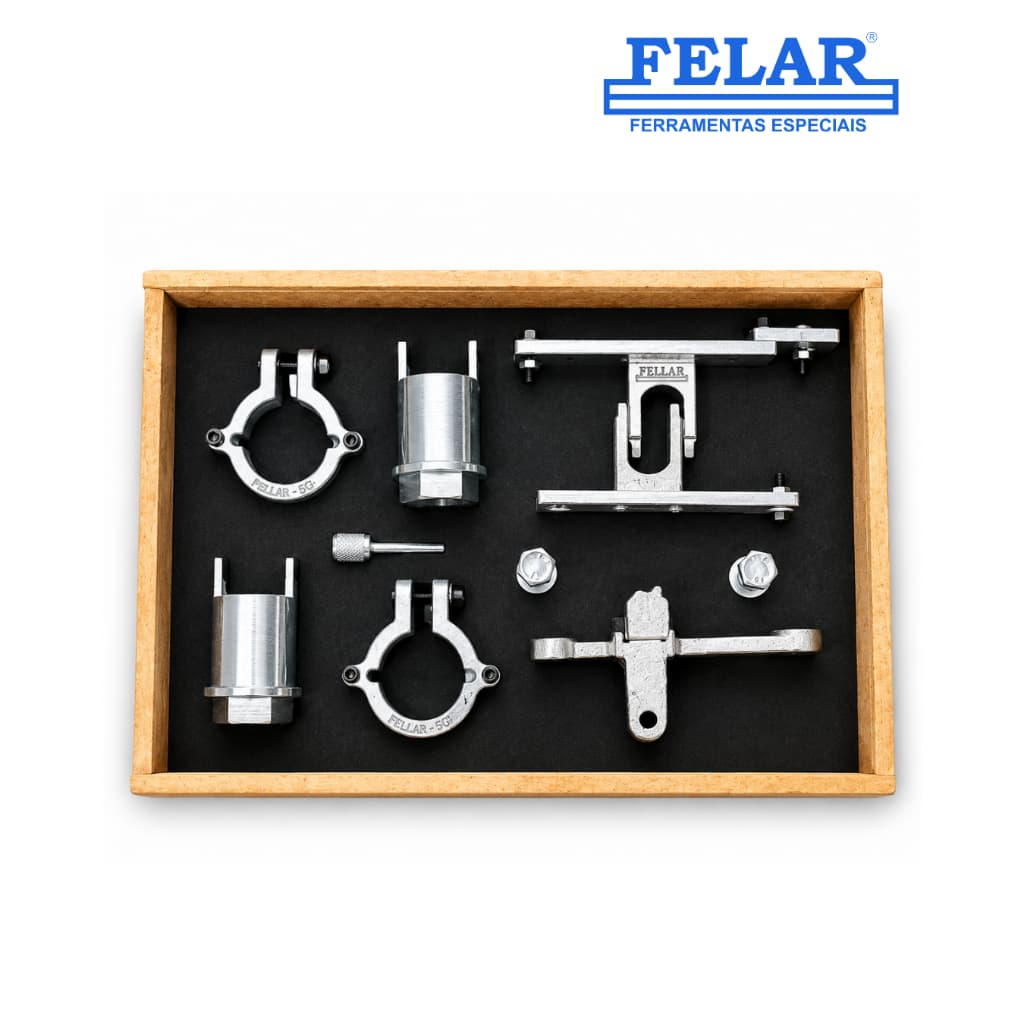 Ferramenta Trocar Correia Pms Gm 3 Cil Onix Tracker Turbo Felar