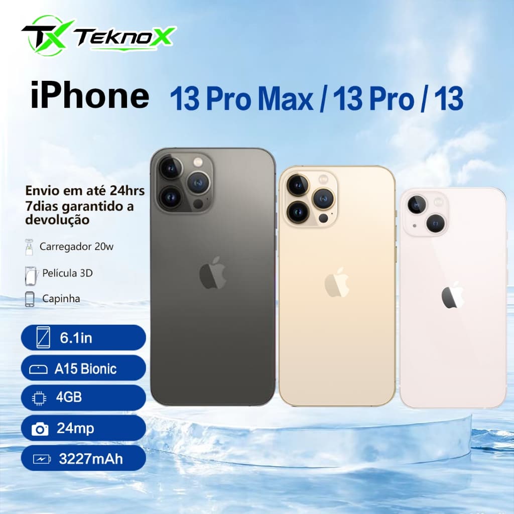 Celular IPhone 13 / 13 Pro/ 13 Pro Max 128gb