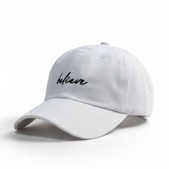 Boné Unissex Feminino Masculino Believe Verão Praia Flores Dadhat Fitão Ajustável