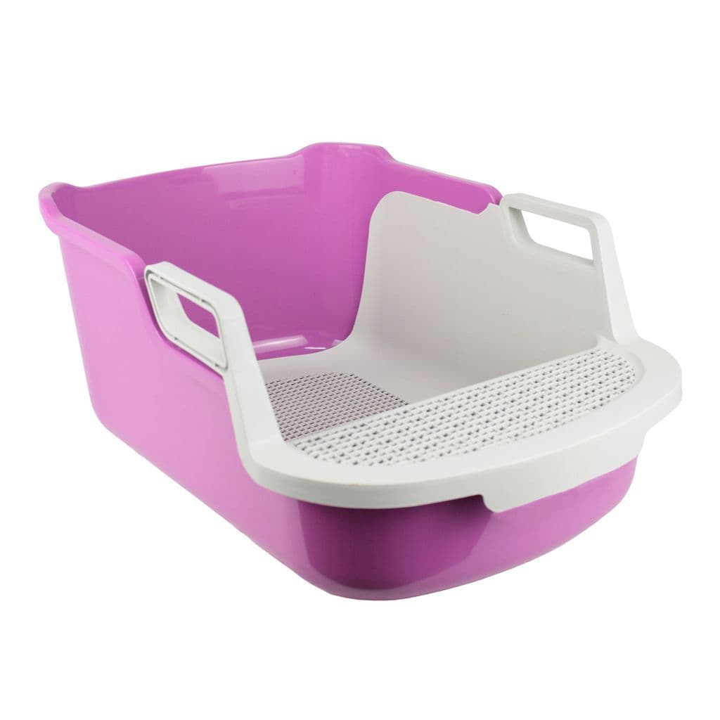 Bandeja Furba  Gigante Higiênica Gato Grande Alta Anti Areia Caixa de Areia Elegance Fácil Limpeza