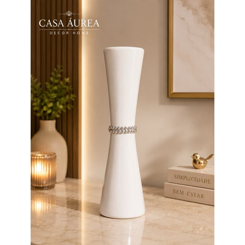 vaso Decorativo Enfeite Decoração Cerâmica Vasos Sala Aparador Escritório / Presente Casa Copa Ambiente