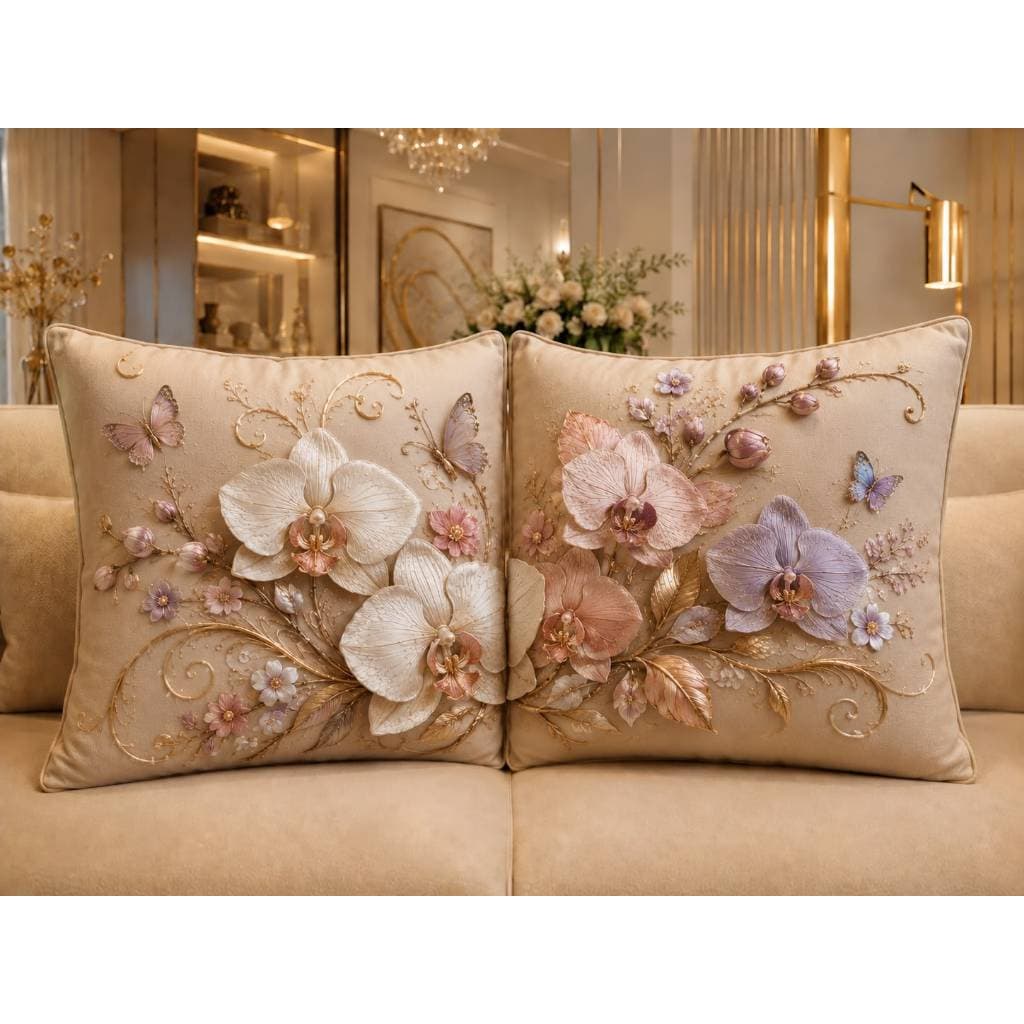 kit 2 capas de  almofadas decoração quarto sala 45x45 lançamentos Premium modernas.