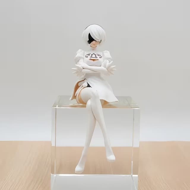 Boneco Action Figure 2B Traje Branco NieR: Automata