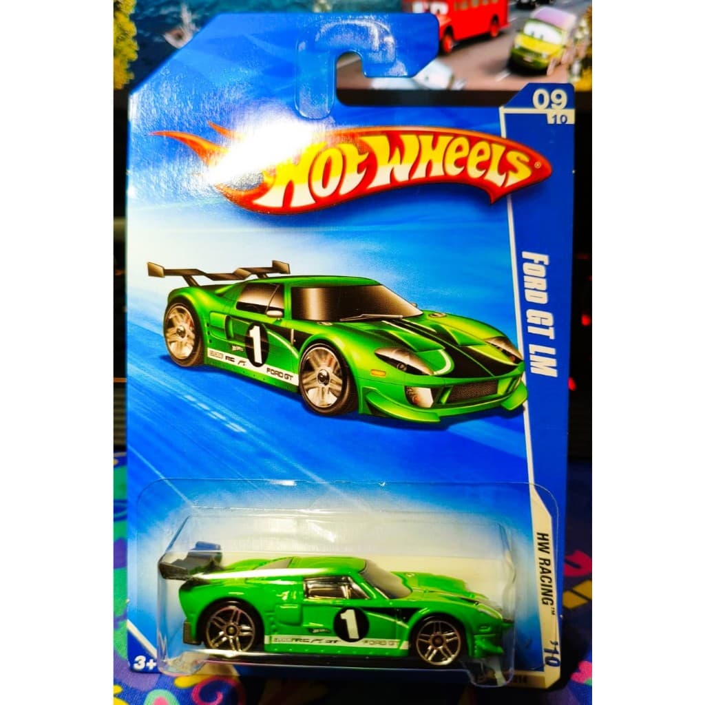 Hot Wheels HW Racing 2010 Ford GT LM Verde N089 Lacrado Impecavel