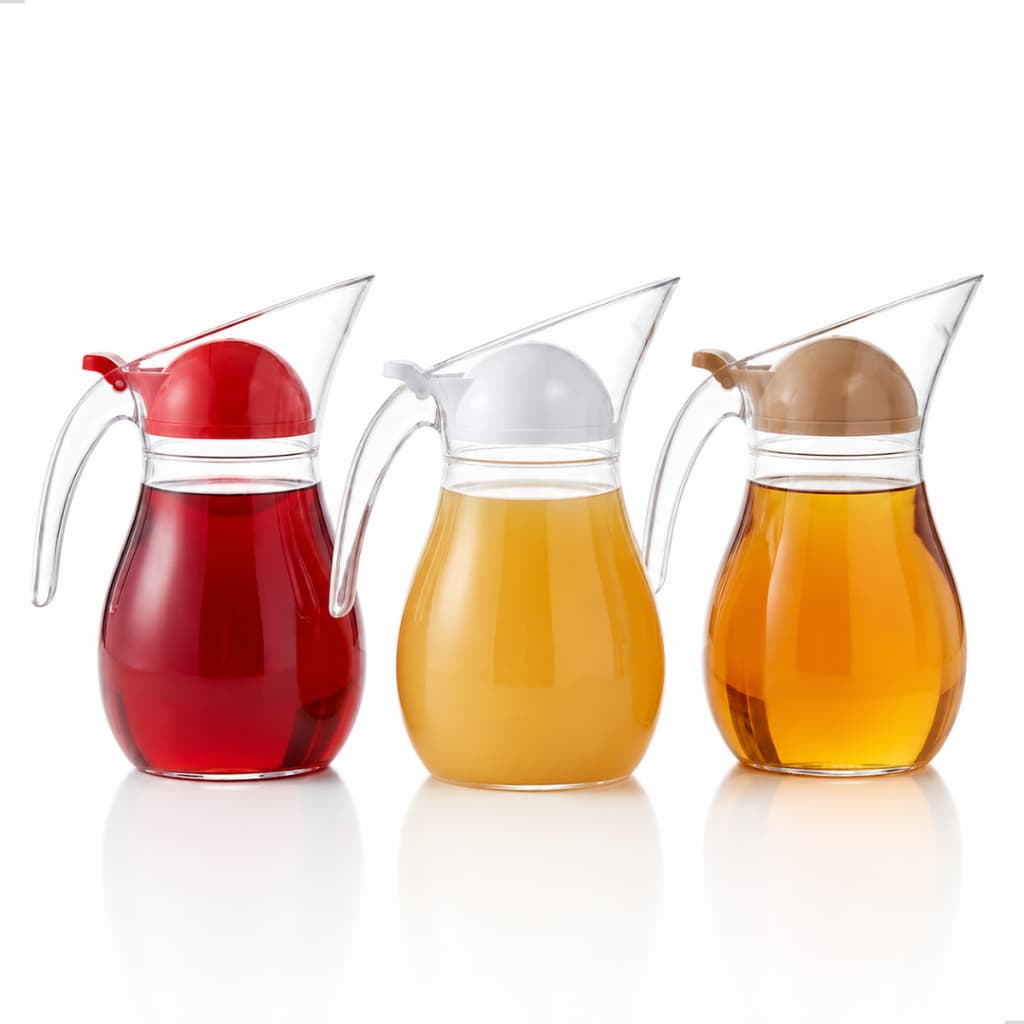 Jarra Plasútil Elegance 1L Com Tampa Suco Água