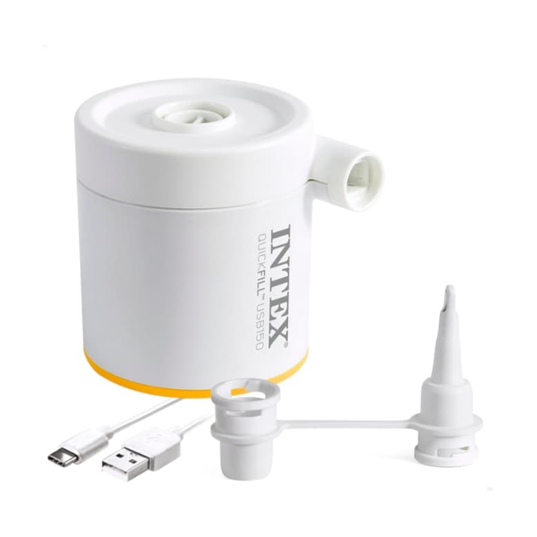 Bomba Elétrica USB Quick-Fill USB150 Portátil com 2 Bicos - Intex 66616
