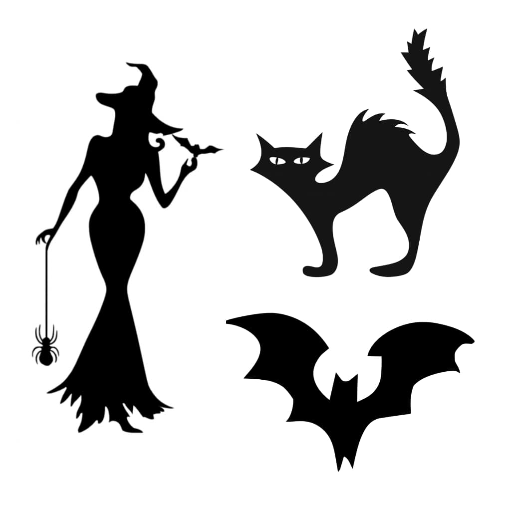 Painel de Halloween Decoração Variados Para Festa Em Eva