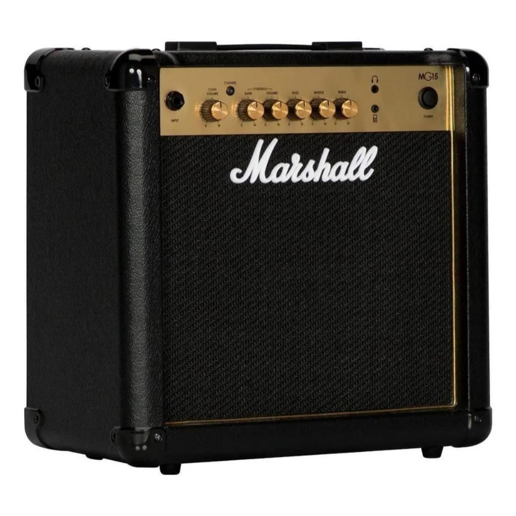 Amplificador Marshall de guitarra MG15G 110V - NOVO