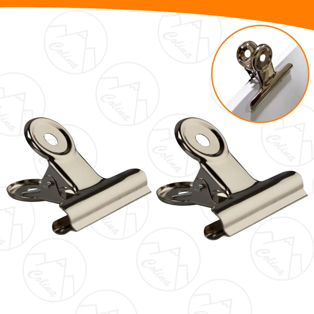 Prendedores De Papel Presilha De Metal 30MM e 65MM Importadora Util
