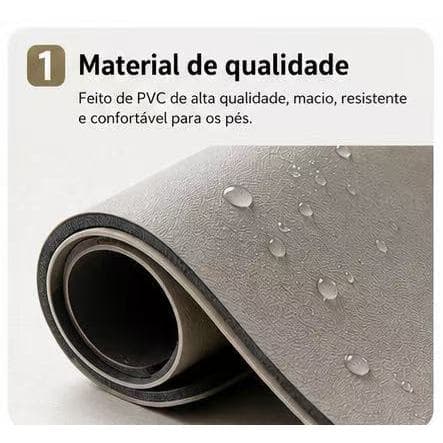 Tapete Multiuso para Cozinha com Espuma Confortável e Base Antiderrapante