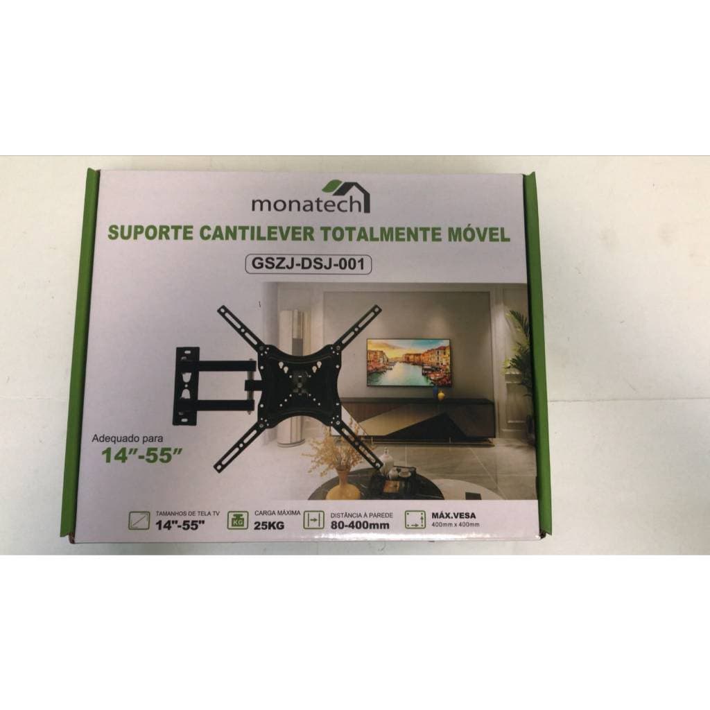 Suporte Universal Tv Articulado Braço Para monitor Parede 14-55