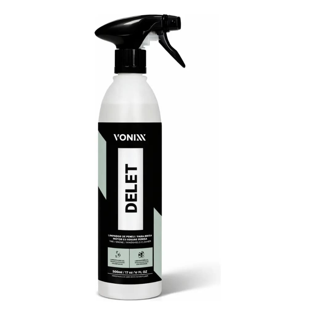 Delet  Limpador de  Pneus e  Borracha 500 ML Vonixx