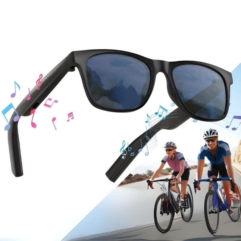 Óculos Inteligente Smart Glass D11 Fone Bluetooth Som Estéreo Proteção UV Premium LaxasFit