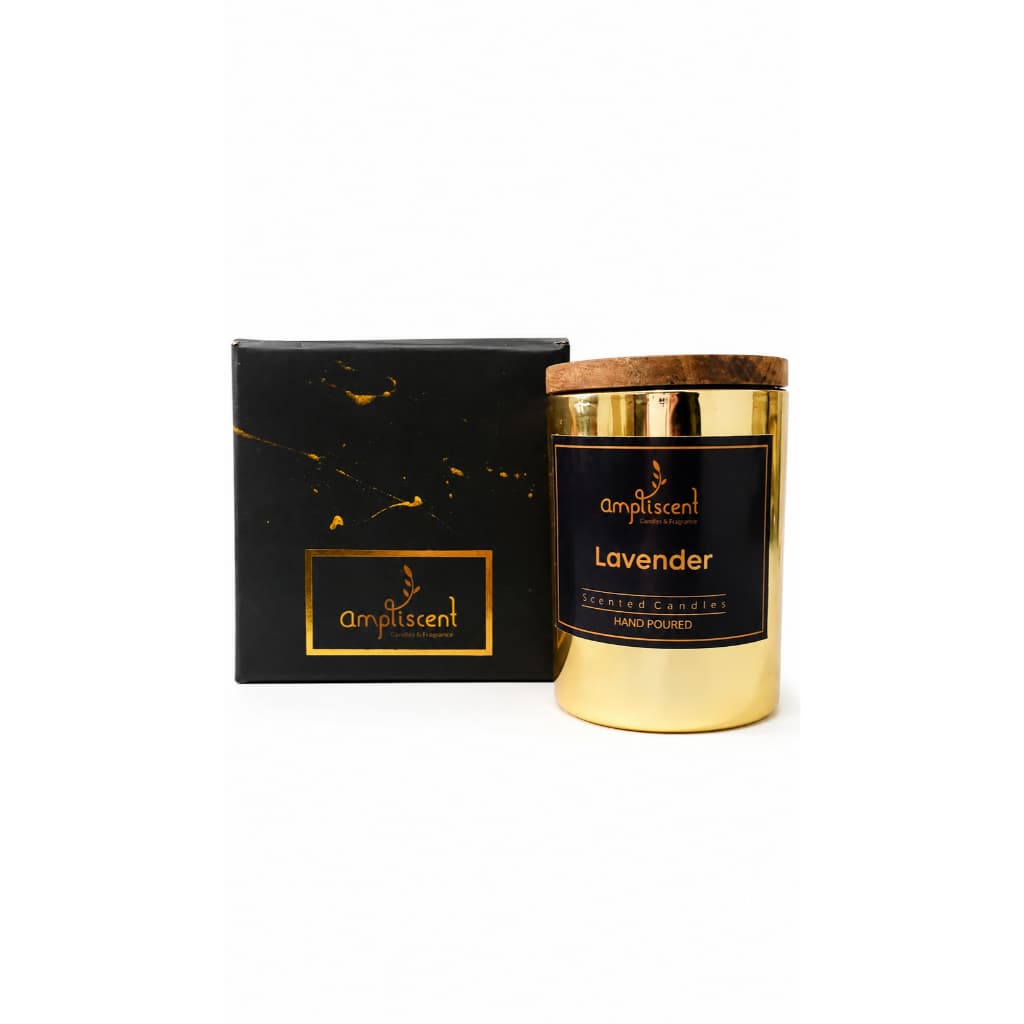 Vela Aromática Ampliscent Lavender – Relaxamento e Elegância para o seu Ambiente