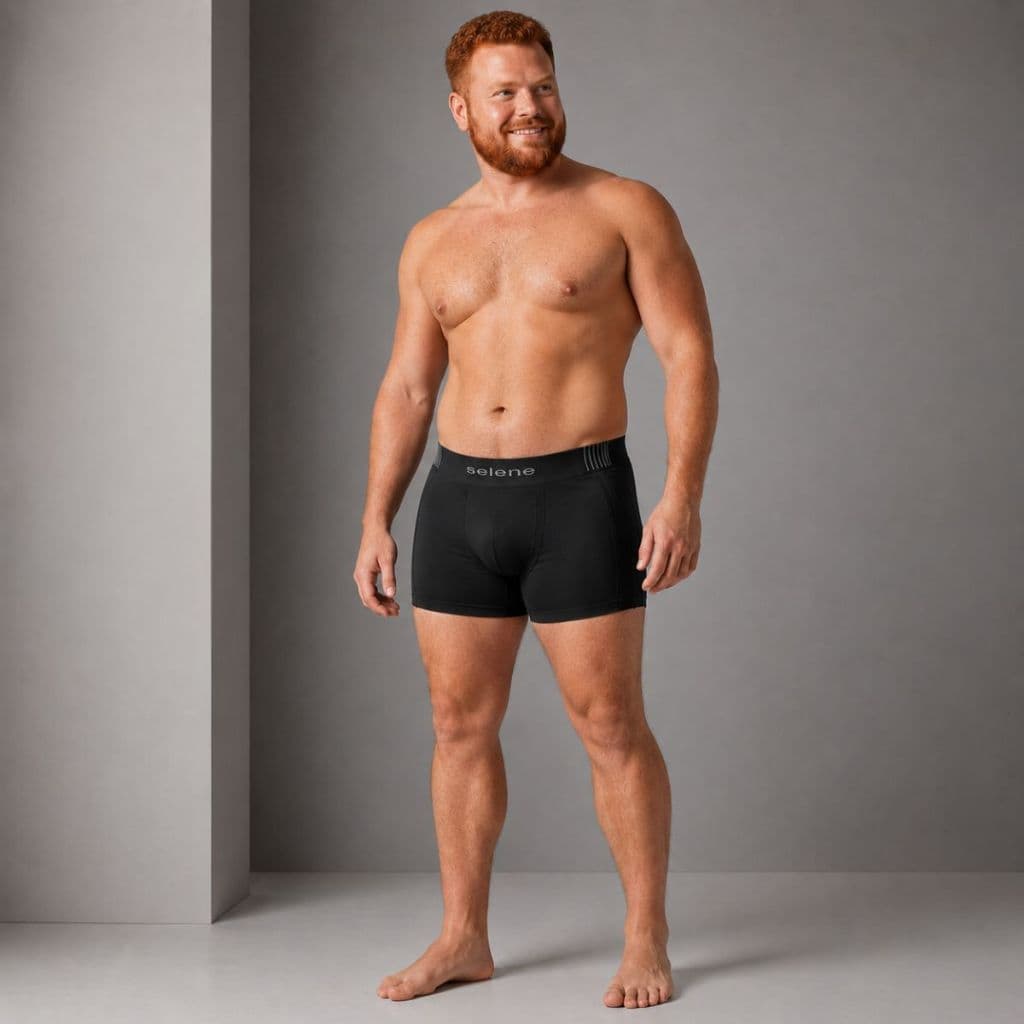 Cueca Selene Original Boxer Box Sem Costura Poliamida Plus Size Veste 54 Ao 64