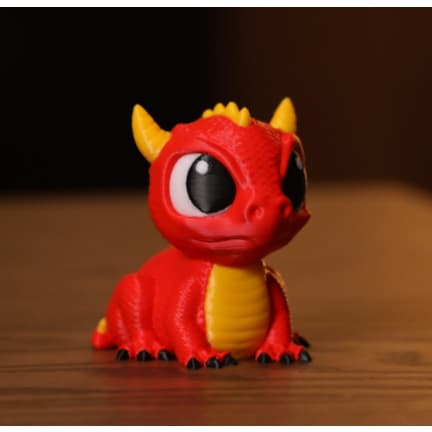 Mini Dragão Bebê Decorativo em Impressão 3D | Presente Criativo