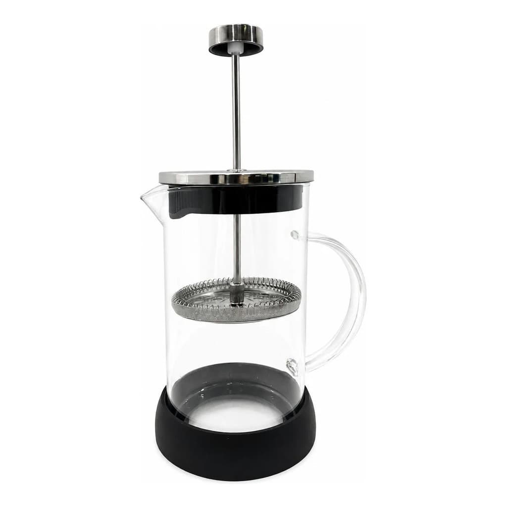 Cafeteira Prensa Francesa 600ml Vidro Com Tampa Inox