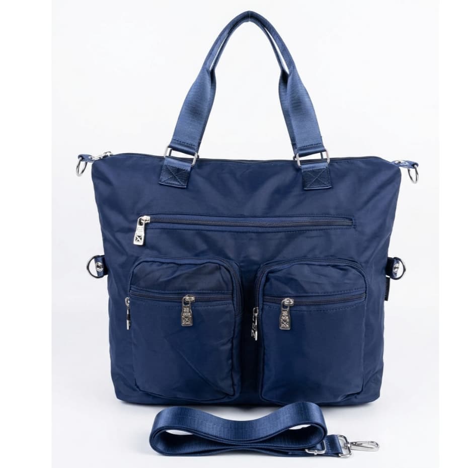 Bolsa Feminina Transversal Nylon Impermeável Espaçosa Viagem Academia