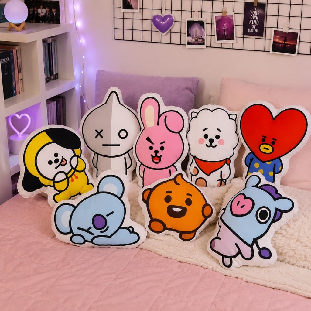 Almofadas decorativas chibi bt21