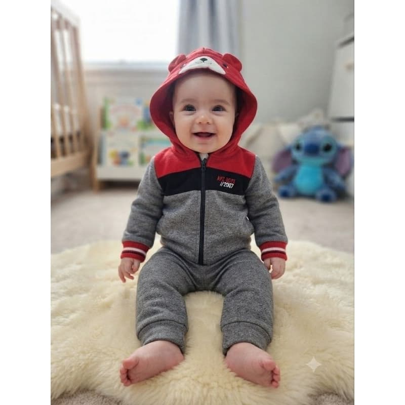 conjunto moletom infantil bebê menino
