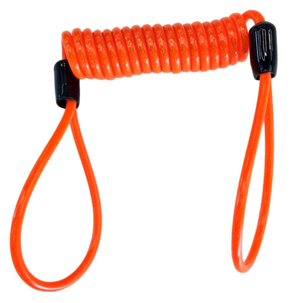 Cabo Lembrete Laranja Para Trava De Disco Shiver Alta Visibilidade Moto Scooter Bicicleta