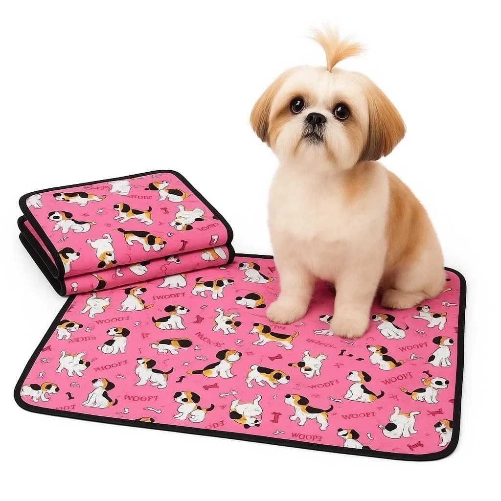 Kit 3 Tapetes Higiênico estampados -  Lavável Premium Anti Respingo 70x50