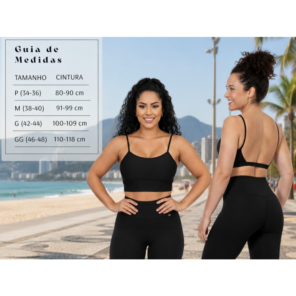 Top Feminino Alça Fina Costas Abertas Zero Transparência Tecido Premium Academia Casual
