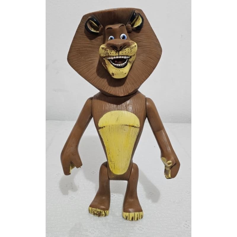 Boneco Alex Leão Madagascar DreamWorks (Com Desgaste na Pintura)