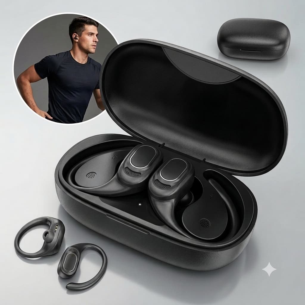 Fone De Ouvido Sem Fio Ows Kaidi Kd-749 Confortável e Firme