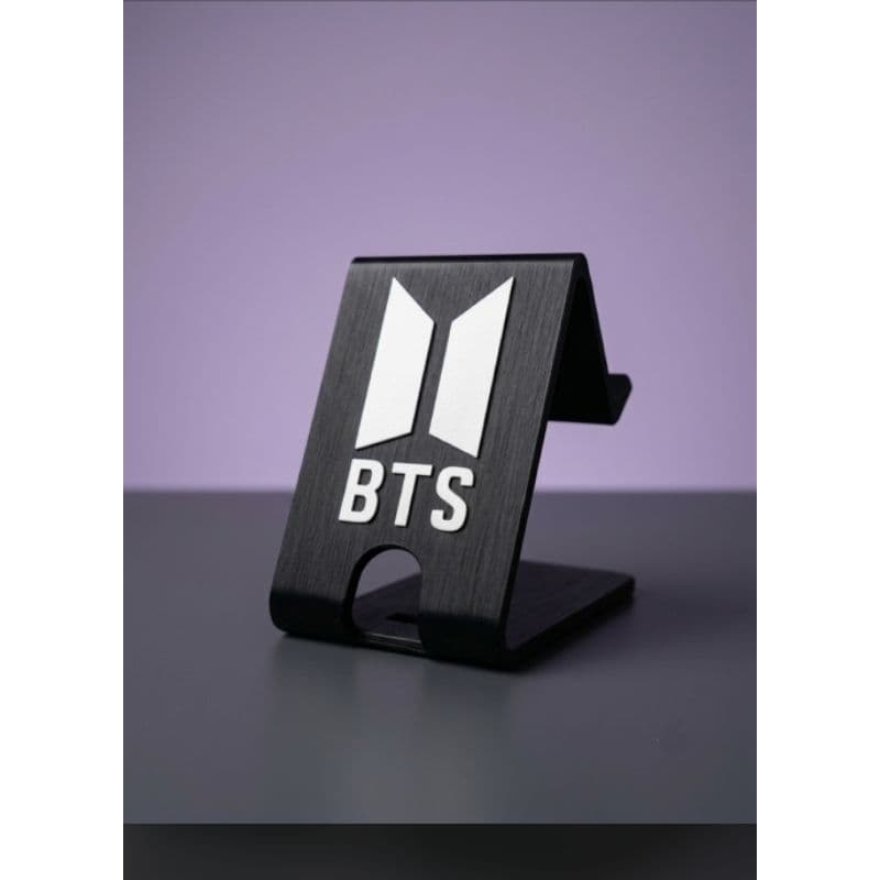 Suporte De Celular De Mesa BTS K-Pop Resistente PETG 9cm
