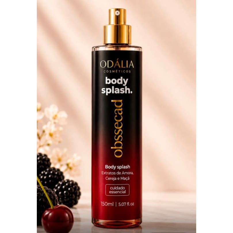 Body Splash Odália Cosméticos O Poder da Atração e Sedução Obssecad