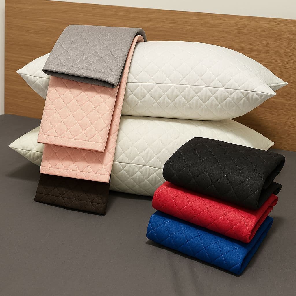 kit 2 Fronhas Protetora de Travesseiro Matelado Ultrassonico