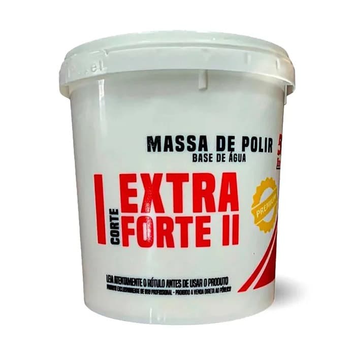 Massa de Polir Extra Forte II 1kg Lincoln N2 Polimento Automotivo