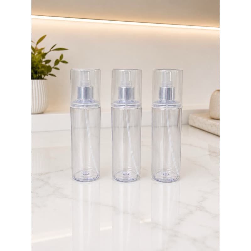 Kit 03 Frascos 200ml - Body Splash e aromatizador - frasco válvula, tampa