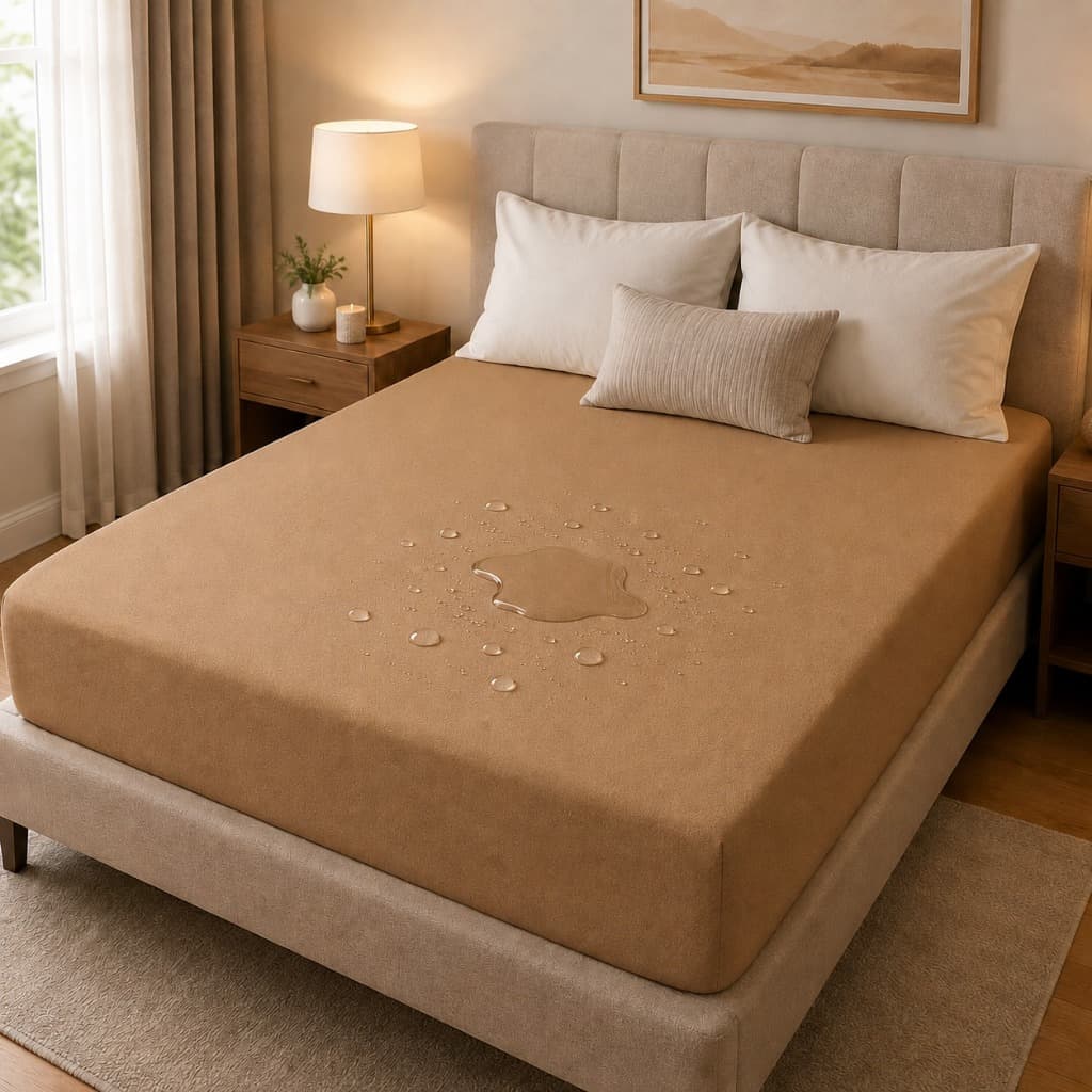 Capa Protetora Colchão Box Impermeável Cama Solteiro Casal Queen Com Elástico