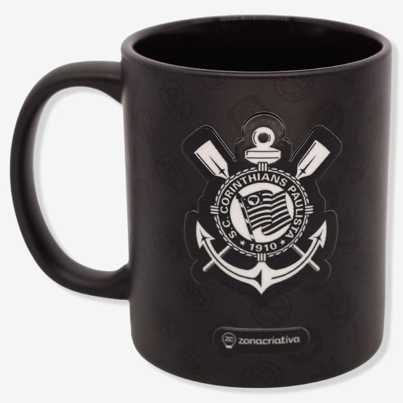 Caneca Mágica 350ML Corinthians - Dia dos Pais - Presente para Pai