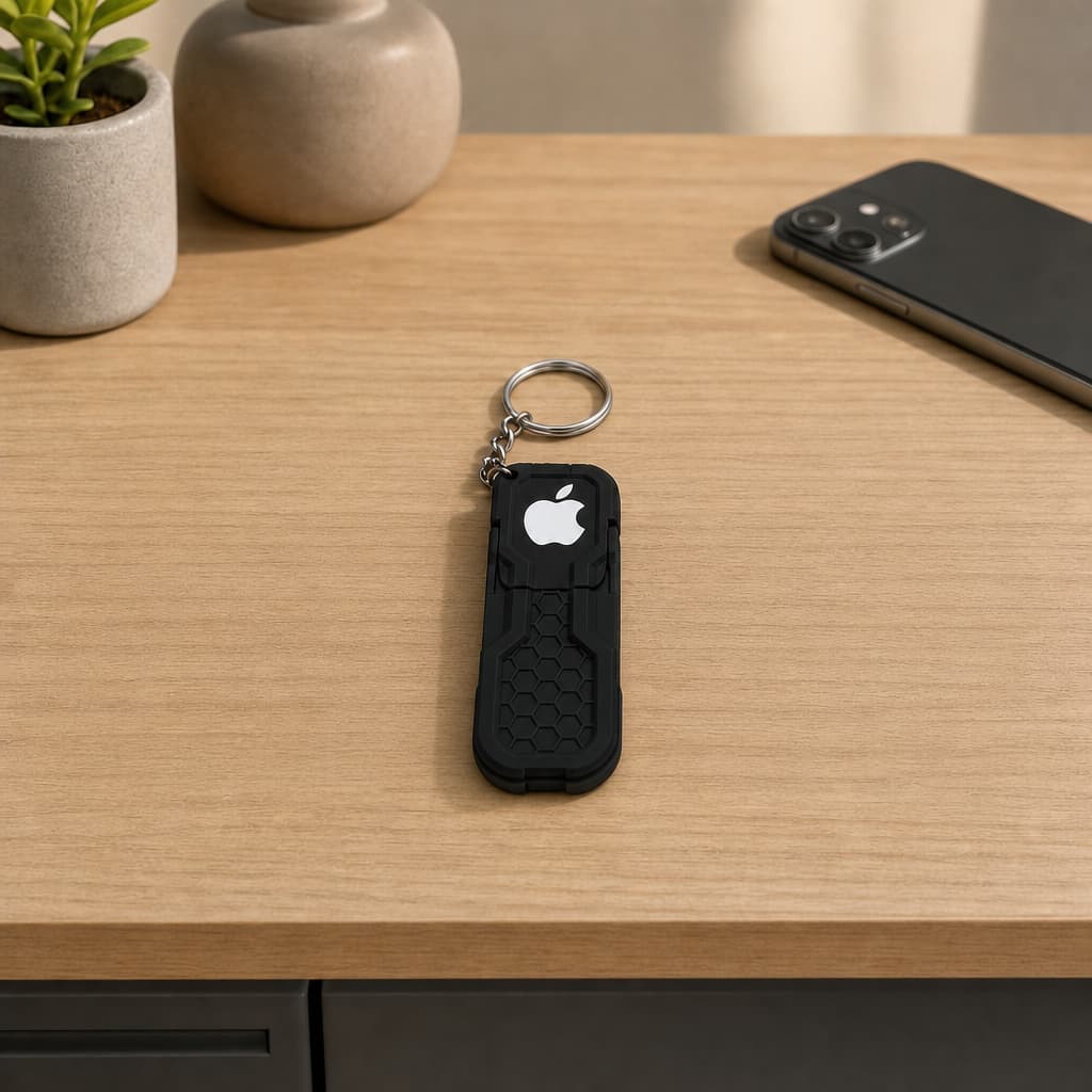 Chaveiro Porta Celular Suporte Grip - Acessório Sustentável PLA Biodegradável Suporte Para Celular iPhone Samsung