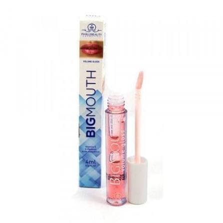 Gloss Volume Labial Big Mouth Rosa Translucido Phallebeauty